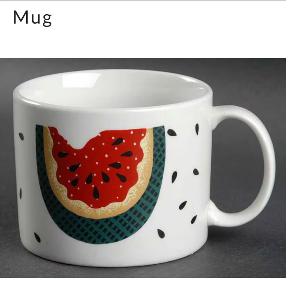 Watermelon Coffee Mug by Tabletops Unlimited